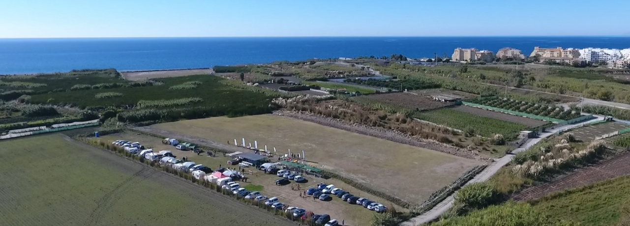 Vista aérea de las instalaciones del club RC Costatropical